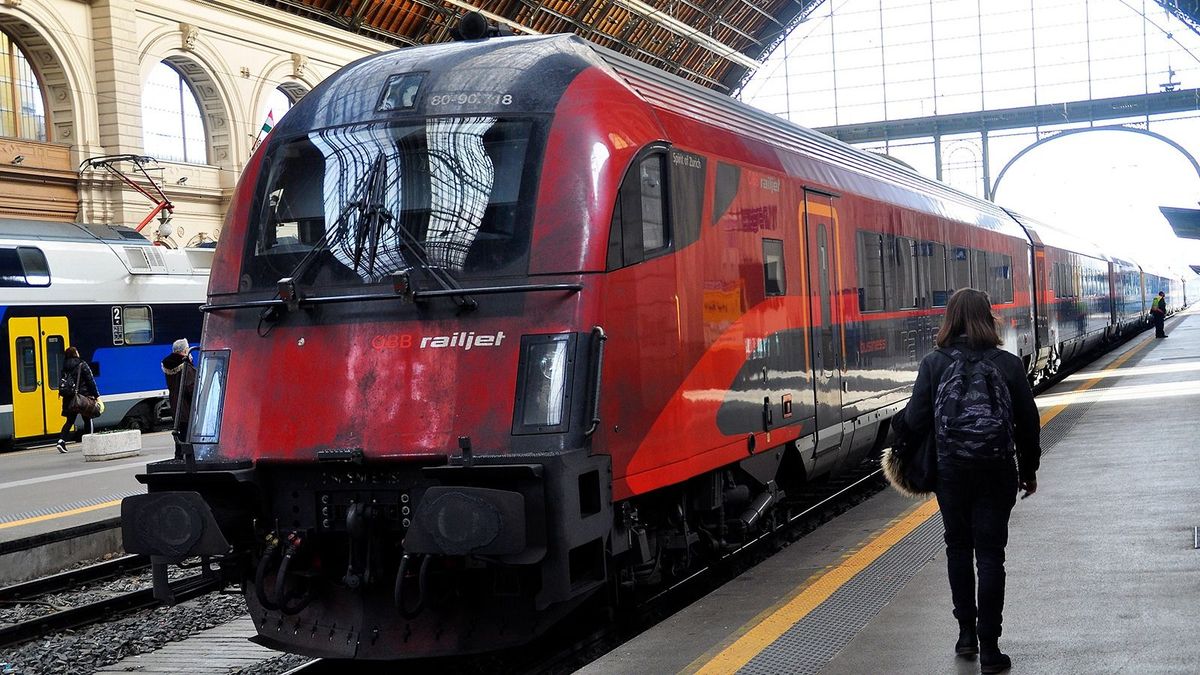 Az ÖBB hétfőtől levágja a magyar Railjetet a nyugat-európai hálózatról