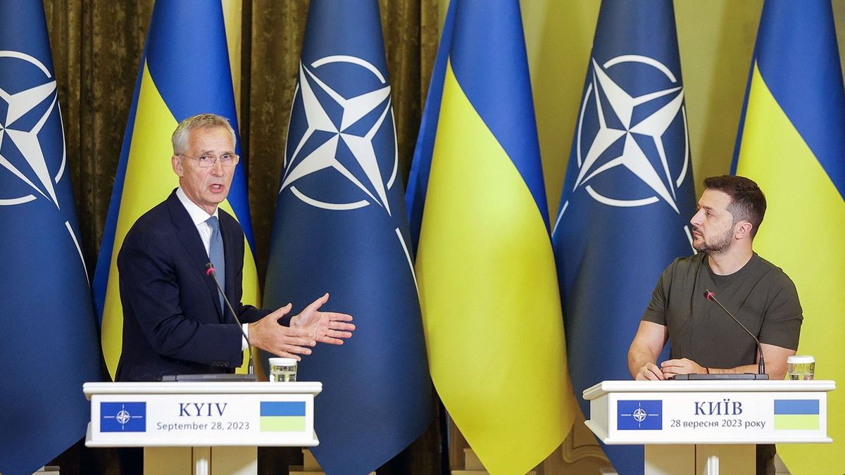 Diplomáciai nagyüzem Kijevben – váratlanul Ukrajnába érkezett a NATO főtitkára is 
