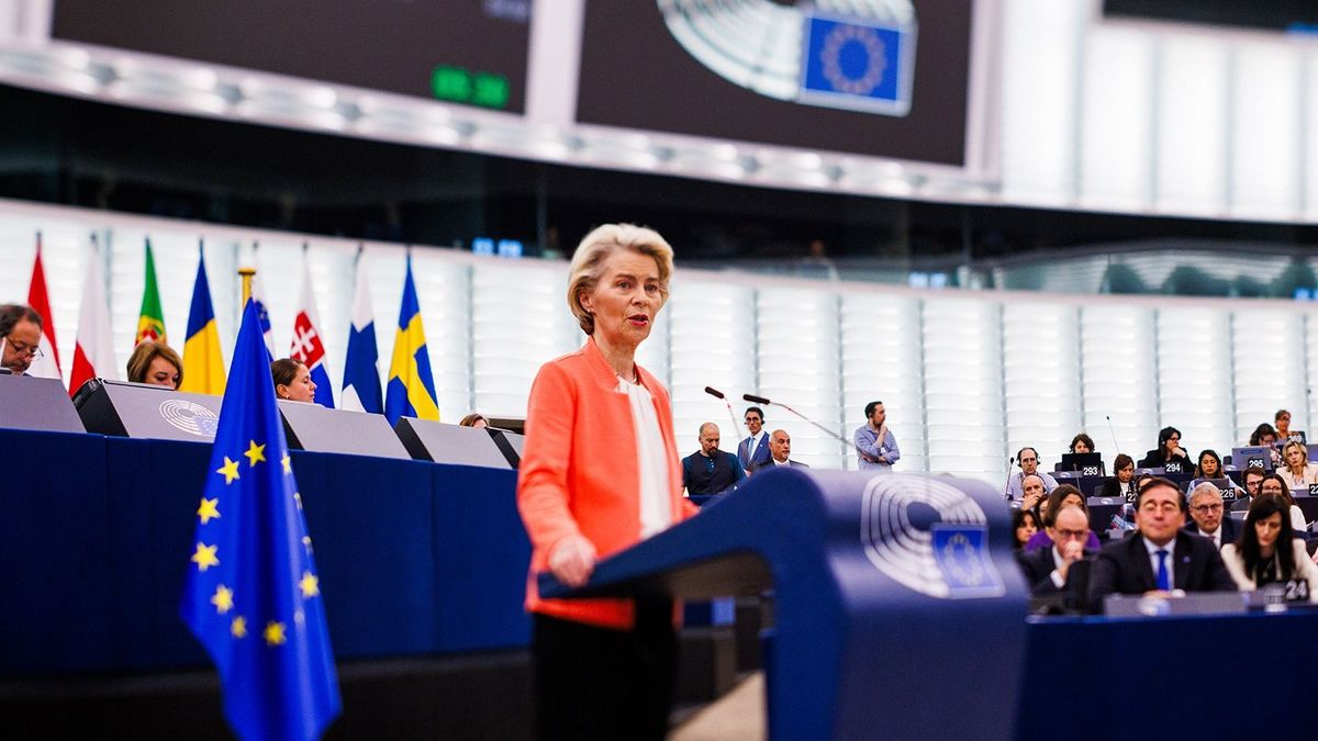 Von der Leyen szerint bonyodalmakkal teli időket élünk