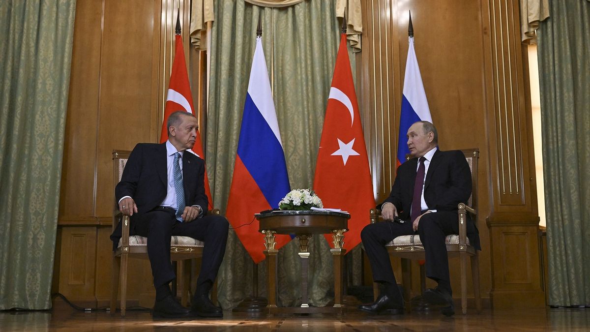 Erdogan - Putin meeting in Russia