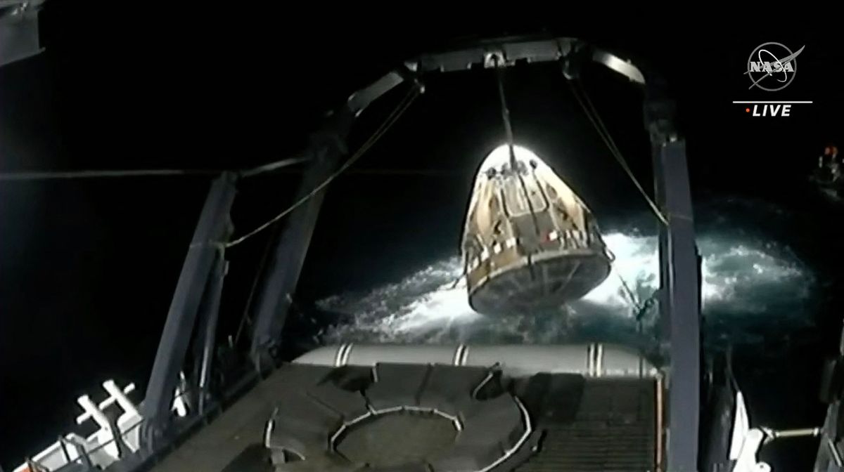 NASA’s SpaceX Crew-6 Splashdown