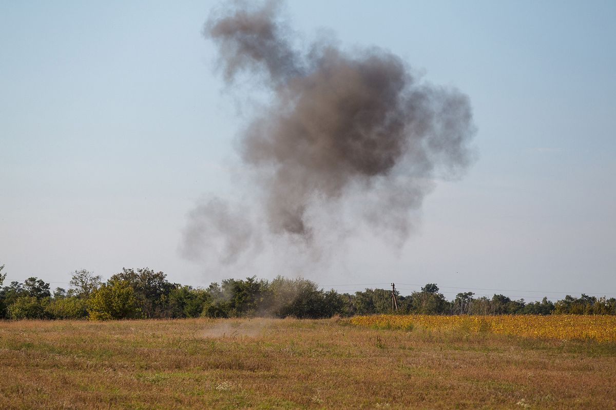 Press tour to Zhytomyr Region on humanitarian demining