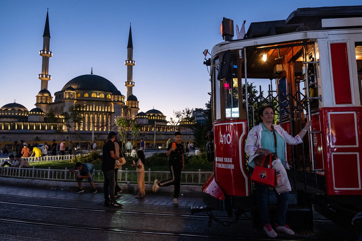 Daily life in Istanbul
ISTANBUL, TURKIYE - SEPTEMBER 11: A view of daily life in Taksim, Istanbul, Turkiye on September 11, 2023. Cem Tekkesinoglu / Anadolu Agency (Photo by Cem Tekkesinoglu / ANADOLU AGENCY / Anadolu Agency via AFP)