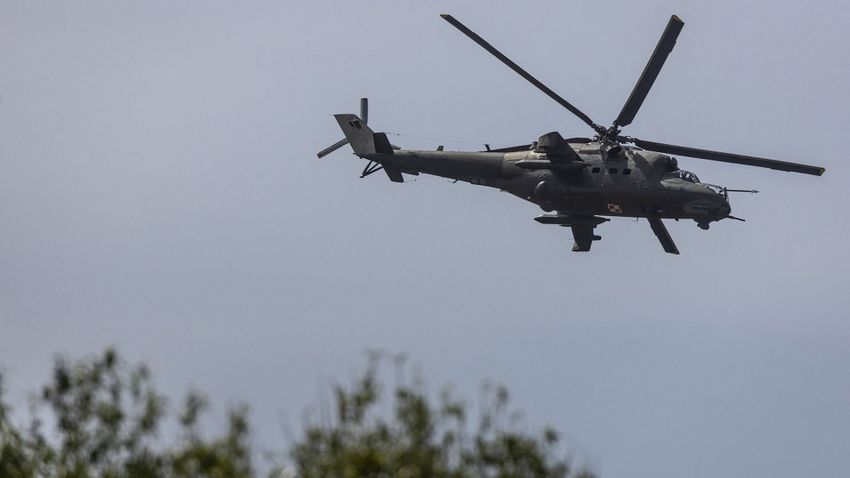 Egy lengyel helikopter kétszer is megsértette Fehéroroszország légterét a védelmi minisztérium szerint