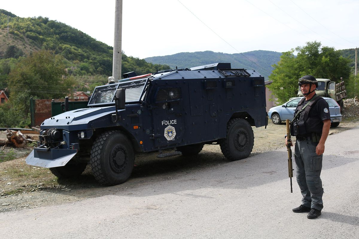 Banjska Village where armed Serbs clashed with Kosovo Police