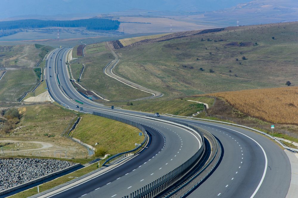 Transylvania,Highway,A3,near,Cluj,Napoca,City,,Romania