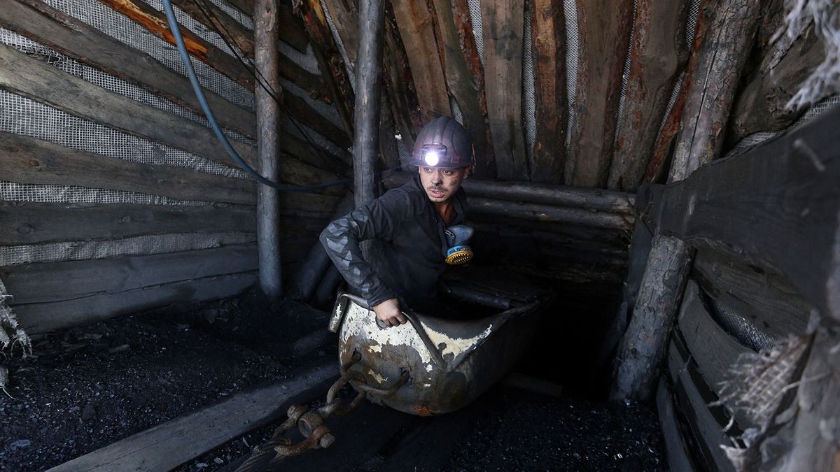 Szénbányákban dolgoztatják a rabokat Ukrajnában