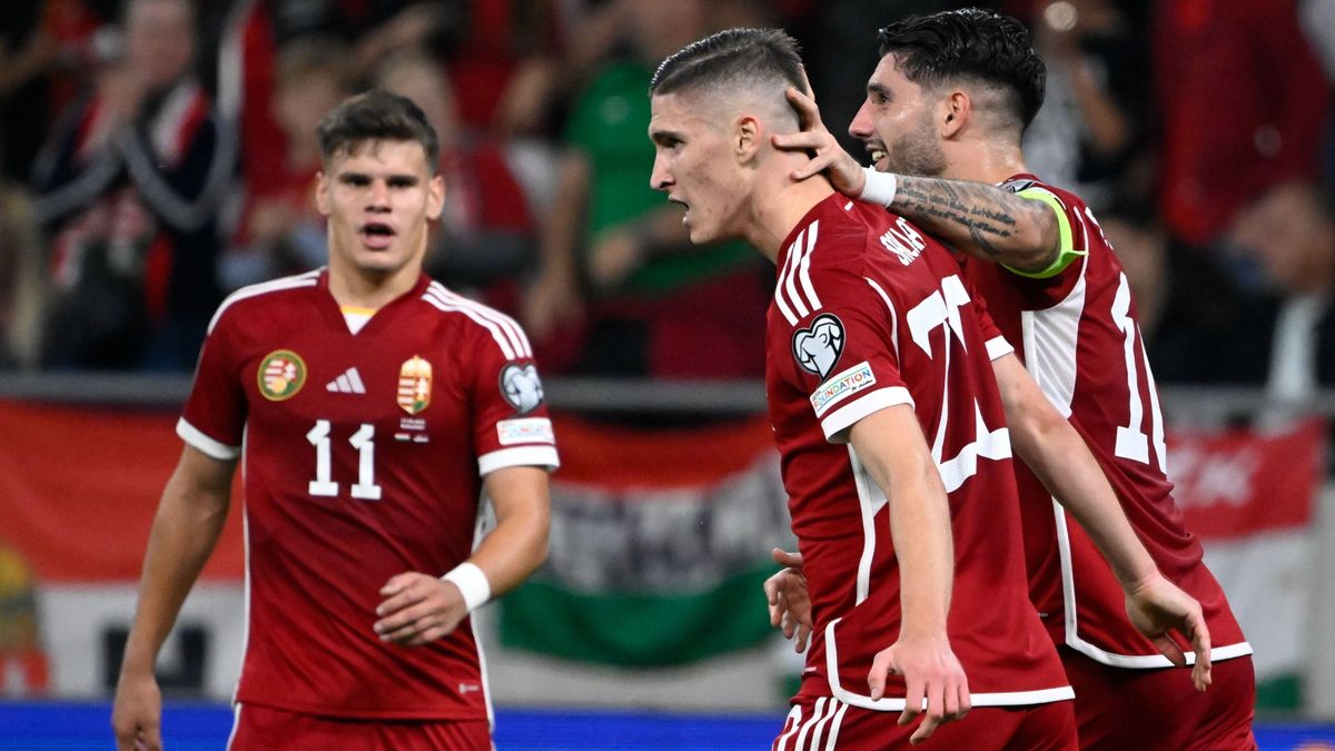 EB-selejtező: Magyarország - Szerbia első félidő 2-1