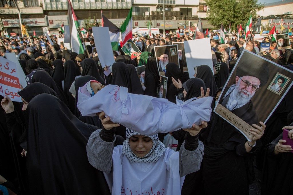Anti-Israel protest in Tehran
