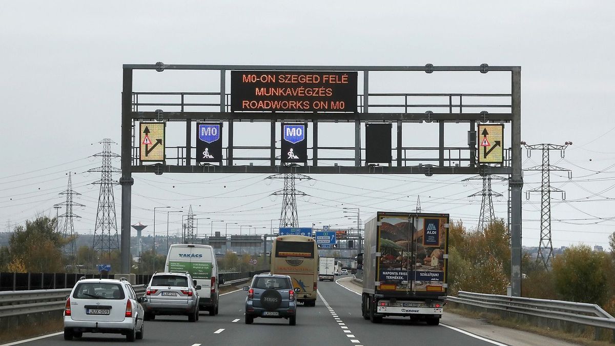 Brutális dugóra kell készüljön szombaton az M0-ás, M7-es térségében