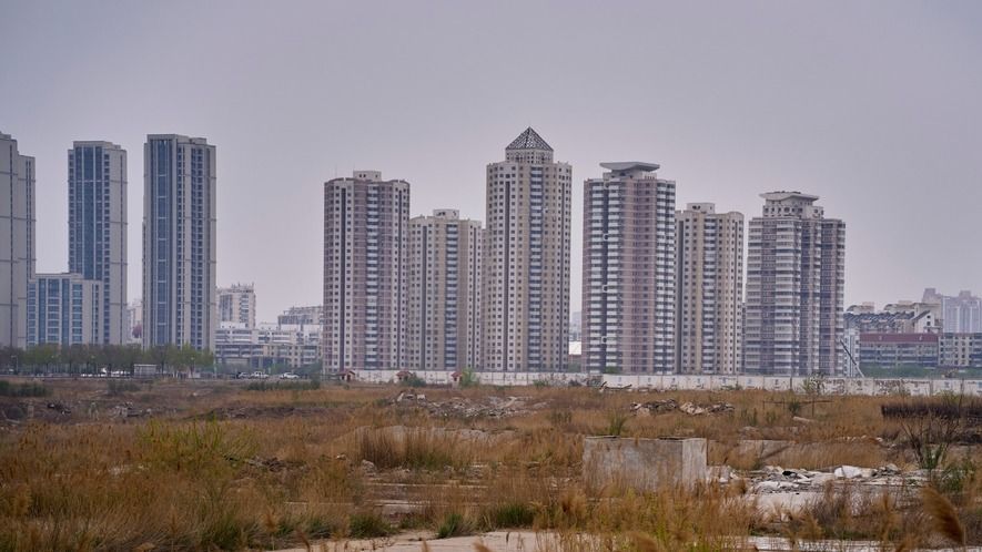 Tianjin,china-april,18,,2022:,A,Large,Area,Of,Wasteland,After,Demolition,