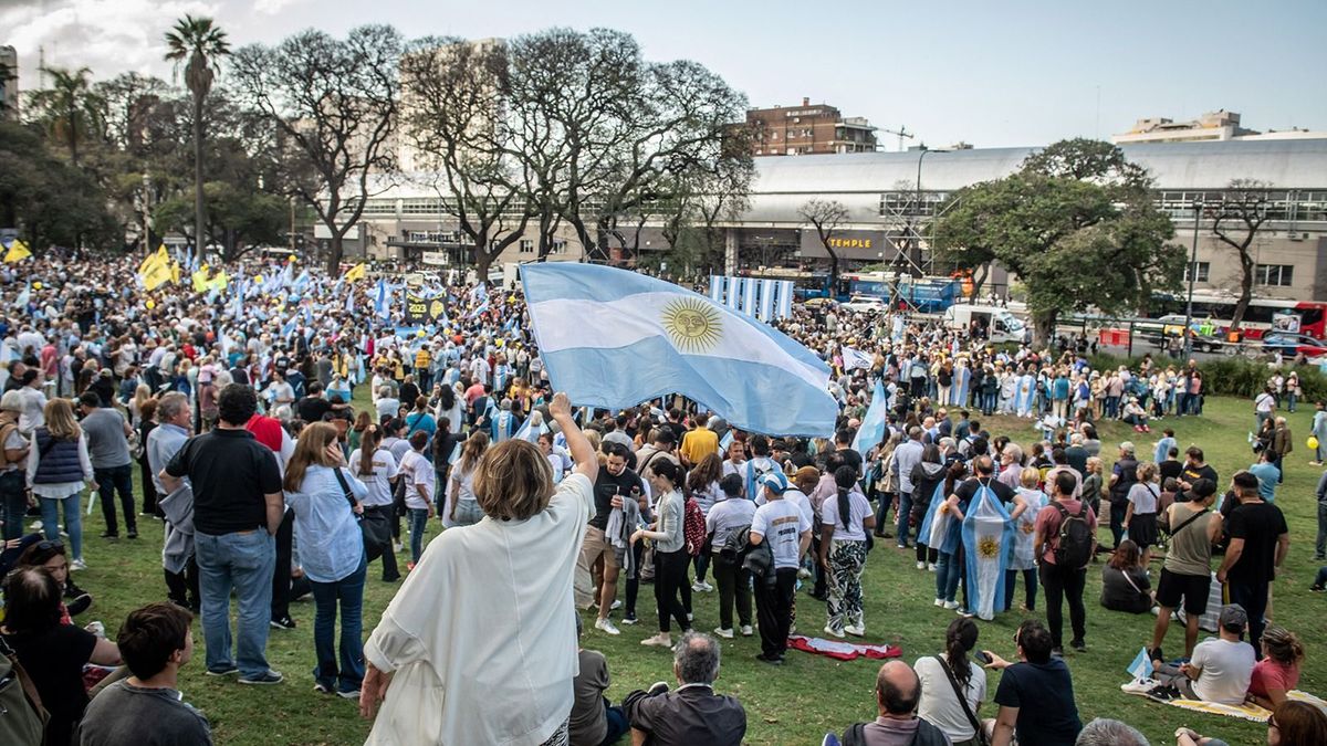 Campaign closing of presidential candidate Praticia Bullrich for the CAMBIEMOS alliance