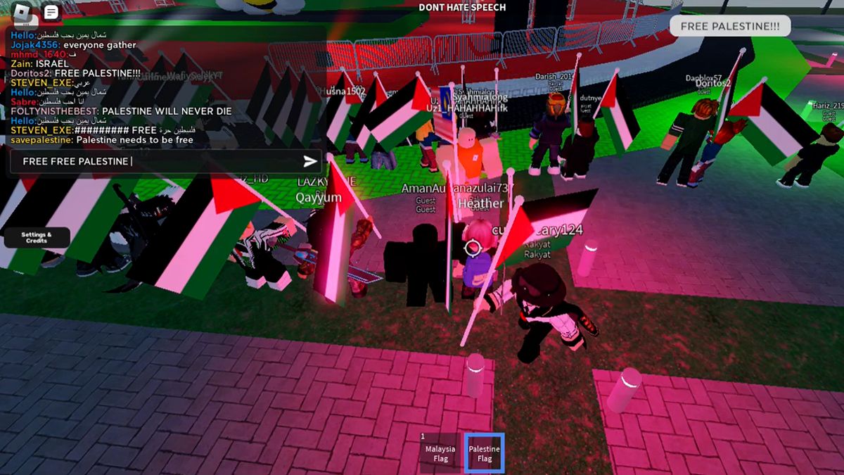 Videojáték-platformon élteti Palesztinát több százezer gyerek