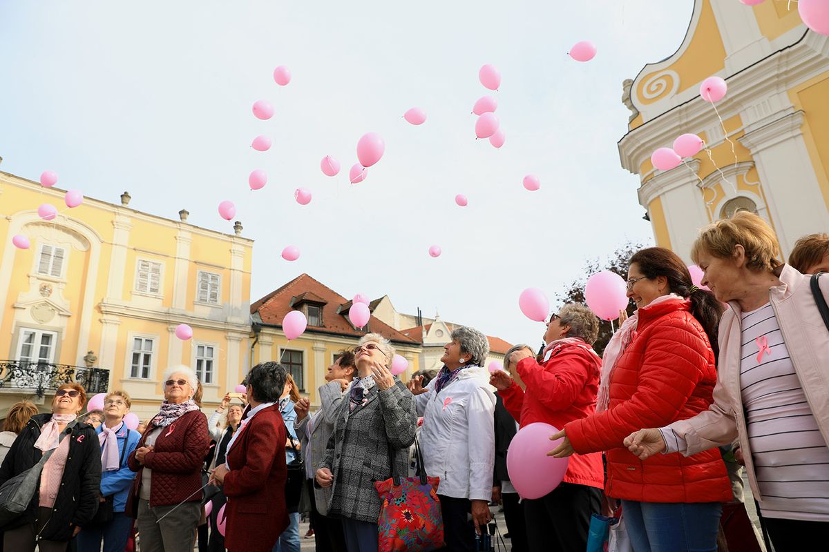 2019.10.11. Hídséta a mellrák ellen, Győr, Fotó: Csapó Balázs CSB Kisalföld