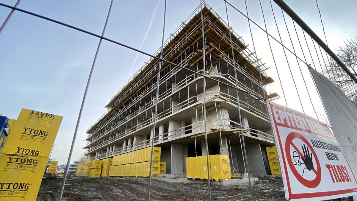 Egyszeri volt a kiugrás az építőiparban, tovább tart a lejtmenet