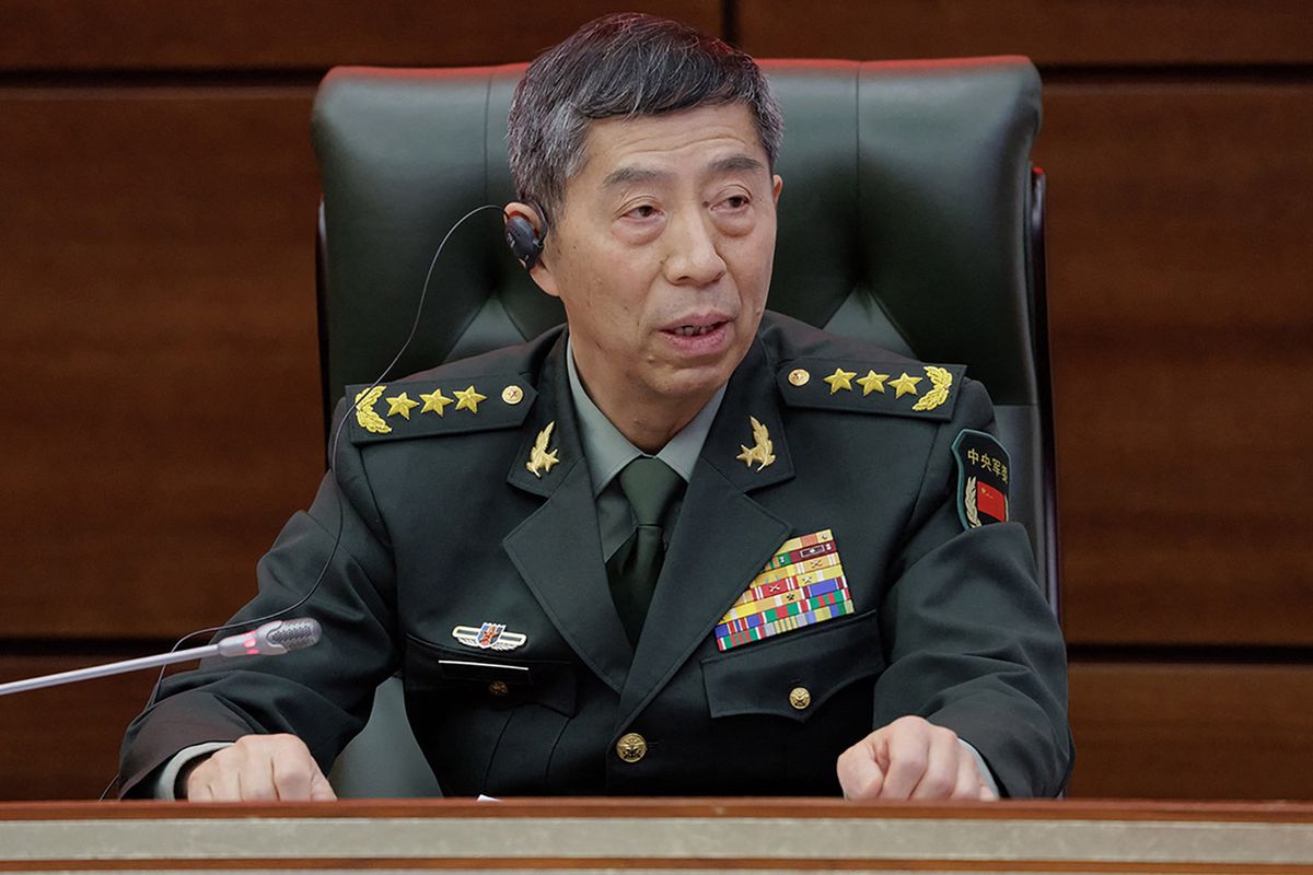 Chinese Defence Minister Li Shangfu 