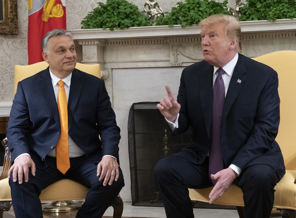 Trump Meets Orban of Hungary