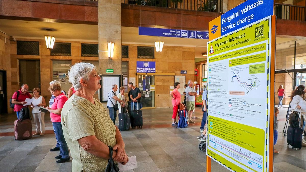 Kritikus szakaszához érkezik a Budapest-Győr vasútvonal felújítása