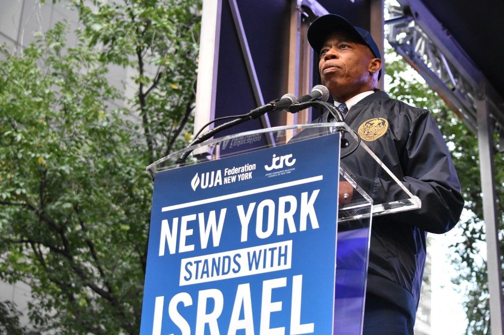 UJA-Federation Of New York And JCRC’s “New York Stands With Israel” Rally In New York City