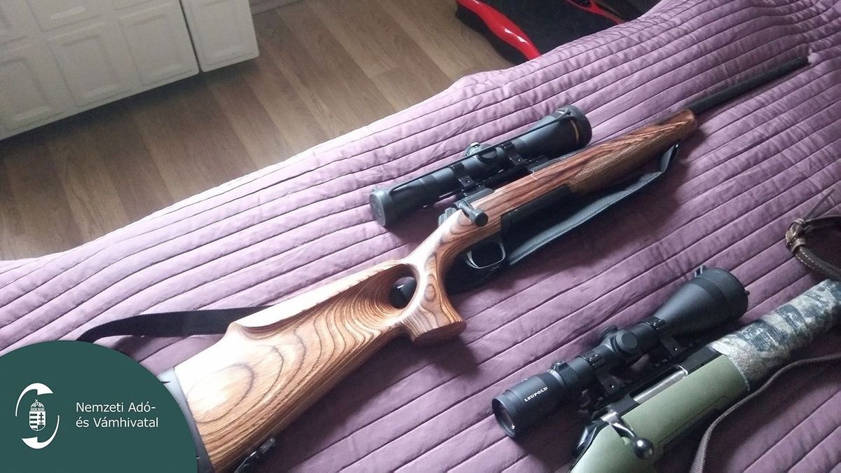 Több millió forint értékű vadászpuskát foglalt le a NAV