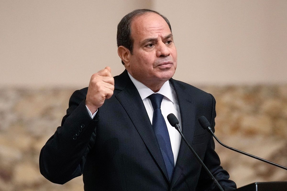 French president visits Egypt