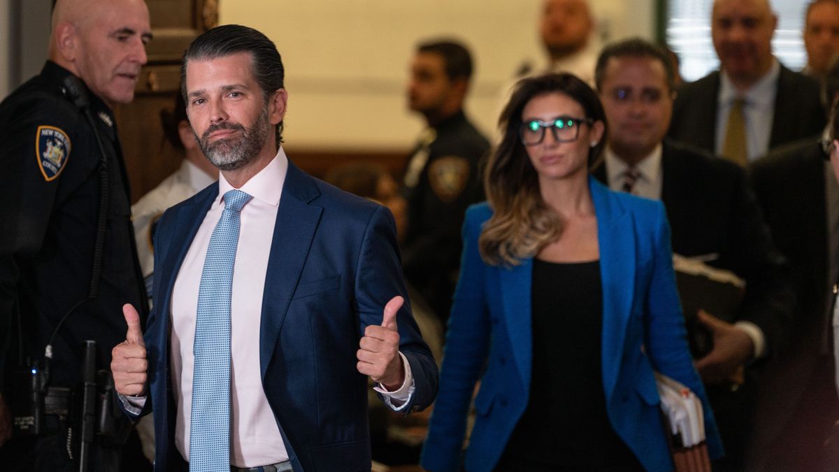 Szexis képet kért a bírósági rajzolótól Donald Trump Jr.