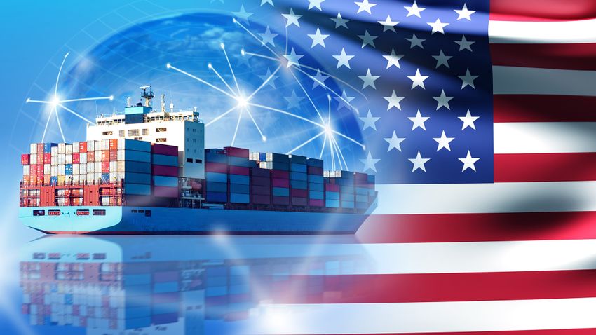 America exported more, but the trade deficit remained larger