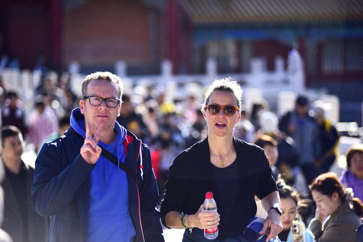 Forbidden City in Beijing draws tourists