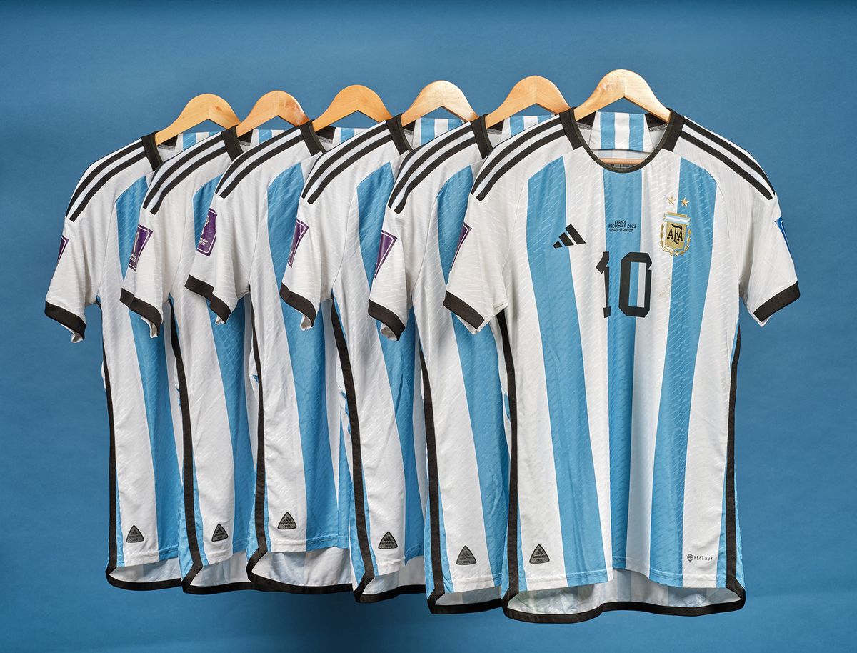Messi's 2022 World Cup jerseys to be auctioned soon