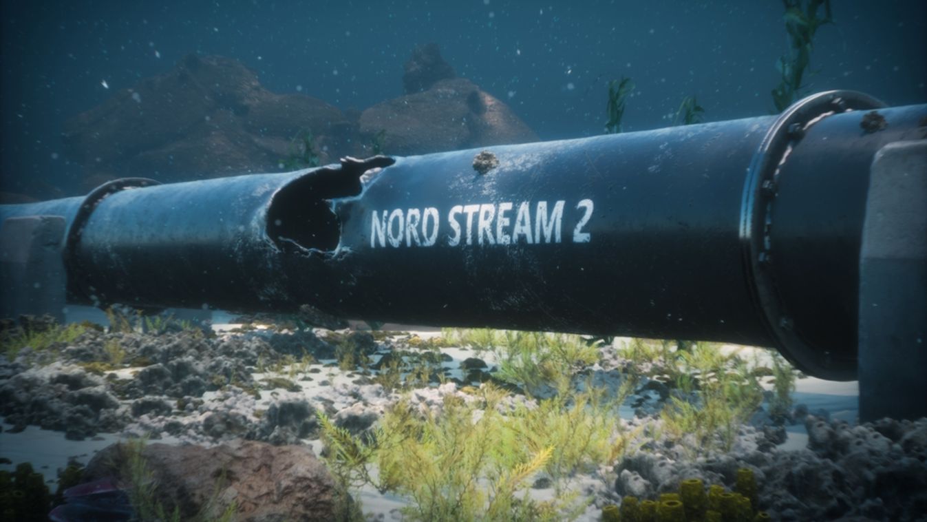 3d,Render,Illustration,Of,The,Explosion,Of,The,Nord,Stream Északi Áramlat