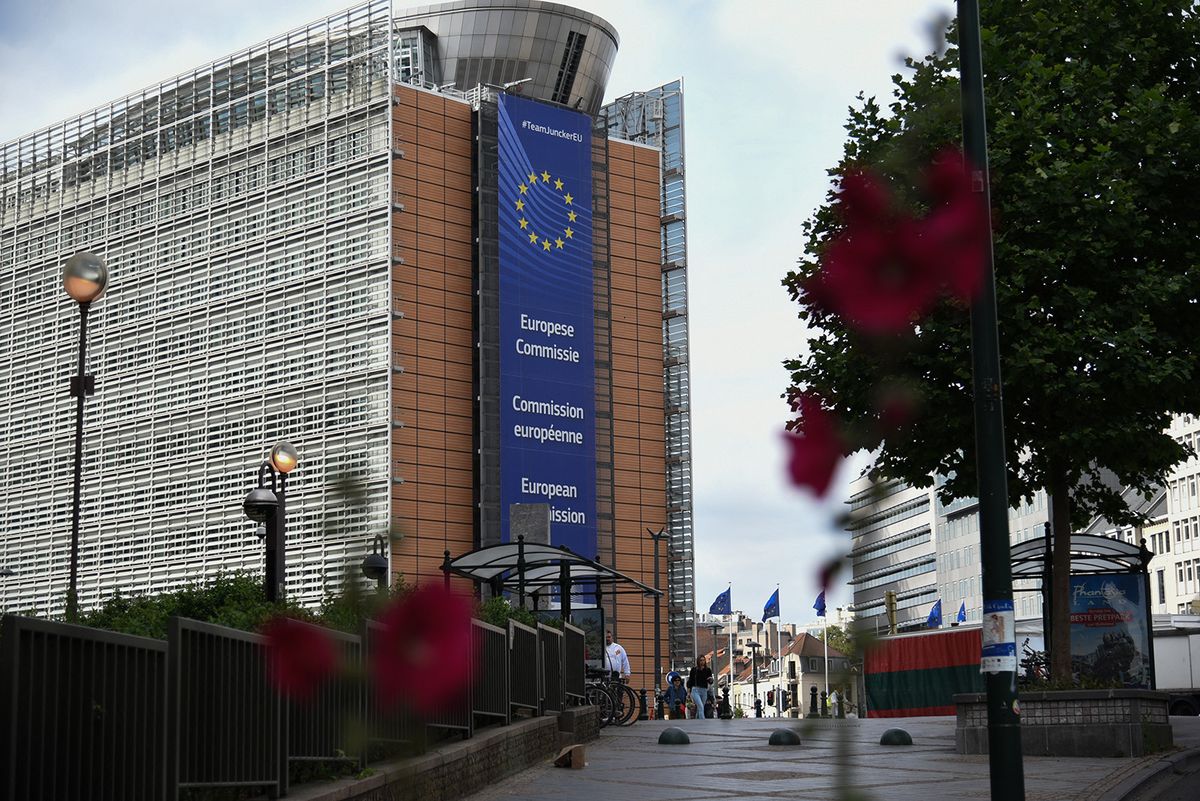 The Headquarters Of The European Commission In Brussels