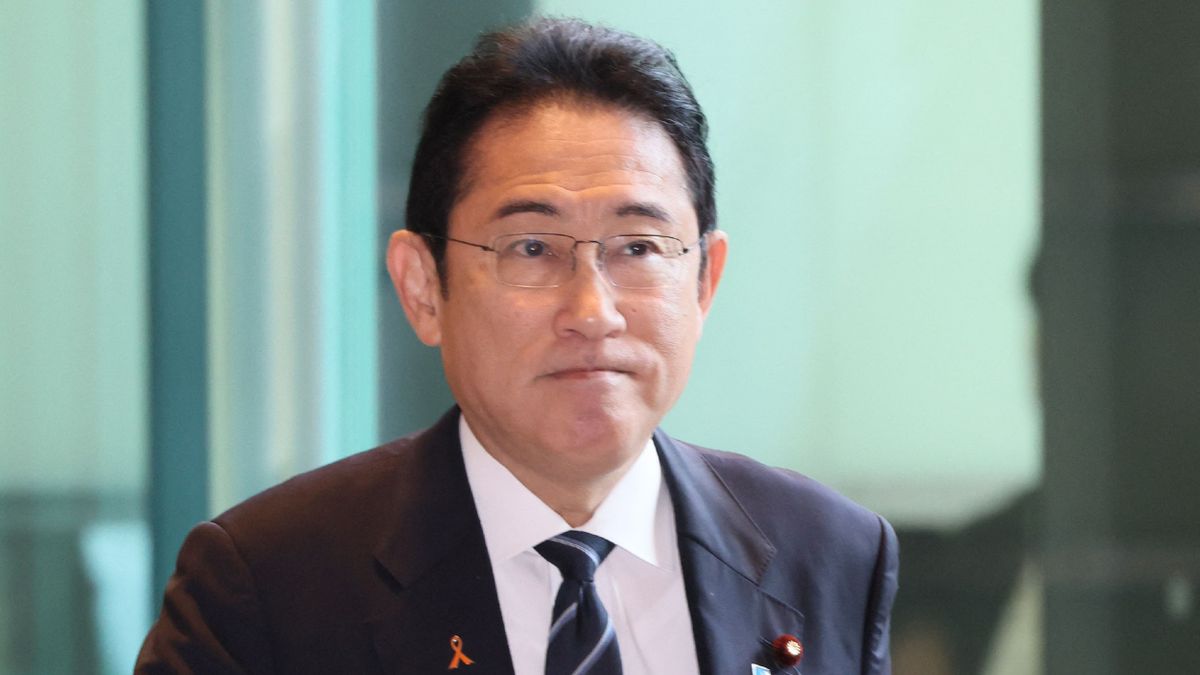 Japan's Prime Minister Fumio Kishida japán gazdaság