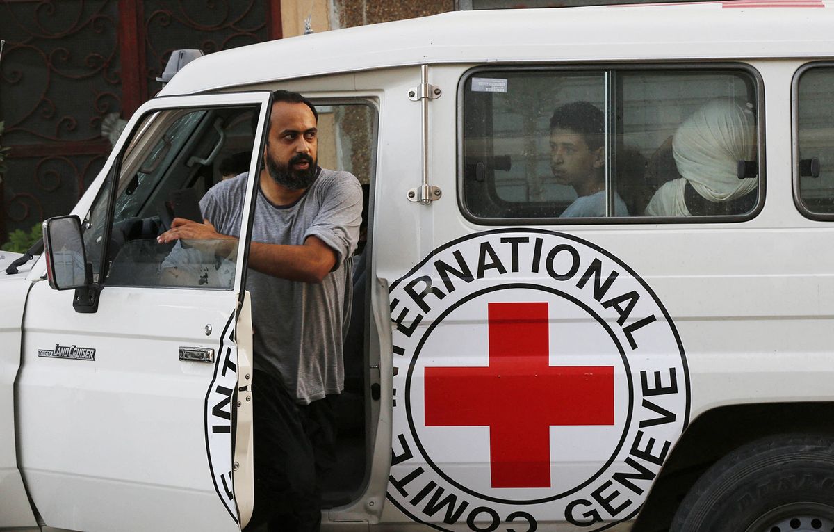 Gaza residents evacuated to safe areas by the ICRC