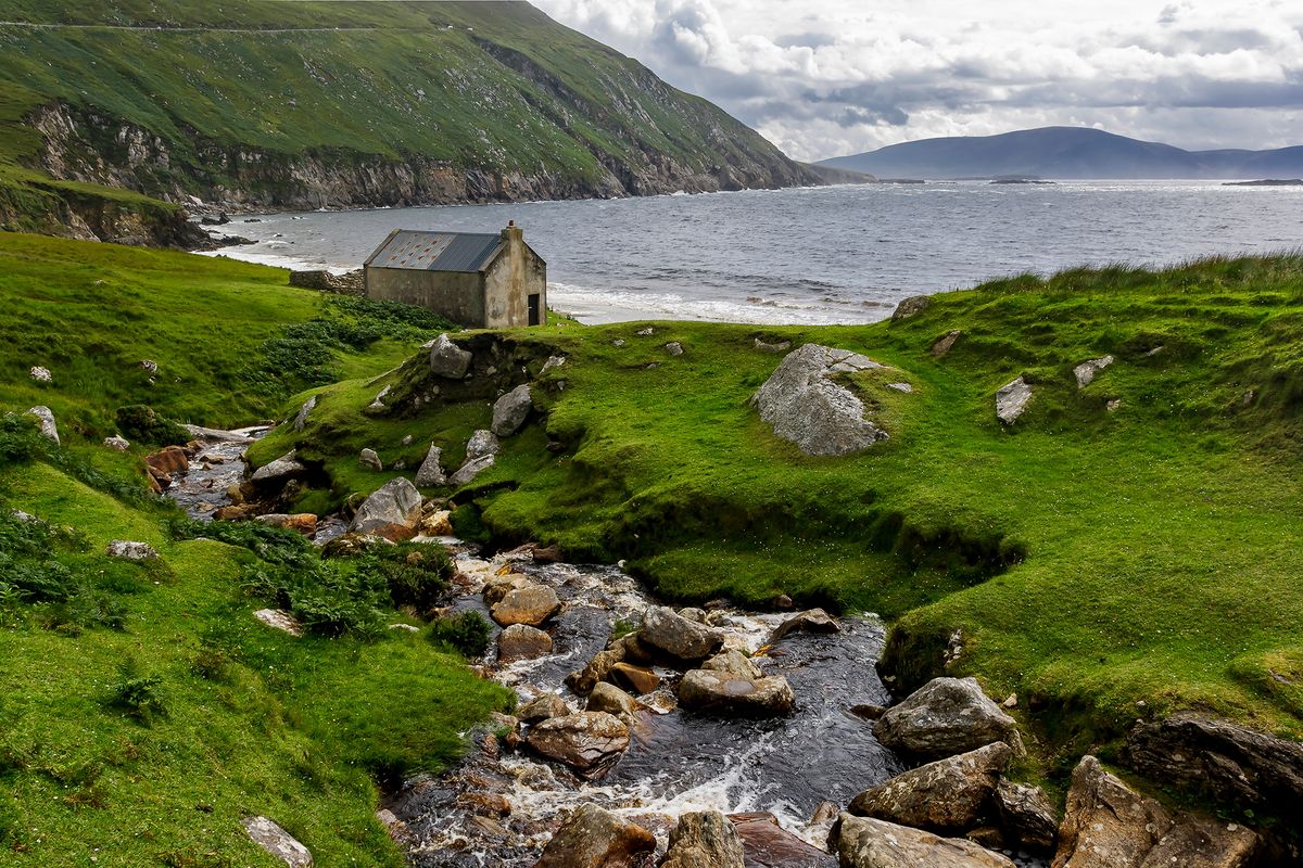 View,Of,The,Keem,Bay,In,The,Achill,Island,,Ireland