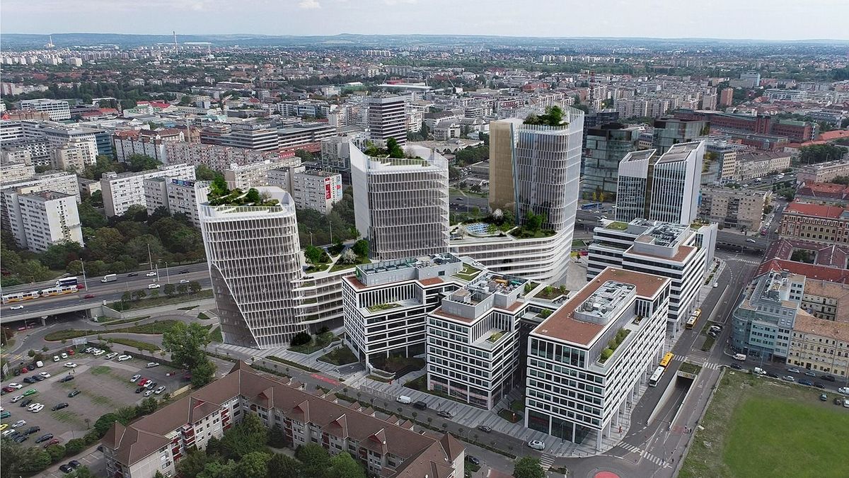 Elkészültek a látványtervek: ilyen lesz az MBH Bank új székháza