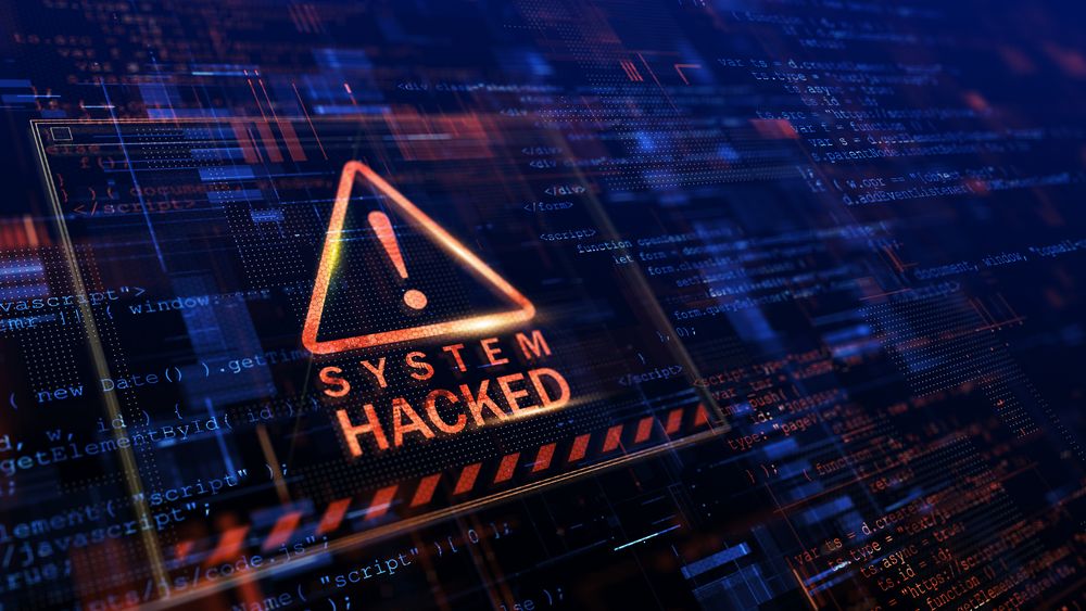 Warning,Of,A,System,Hacked.,Virus,,Cyber,Attack,,Malware,Concept.