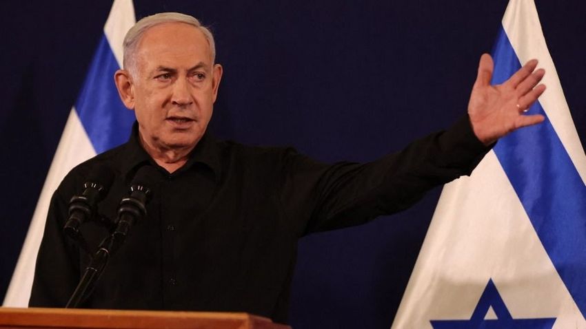 Netanjahu közölte a gázai tűzszünet feltételeit
