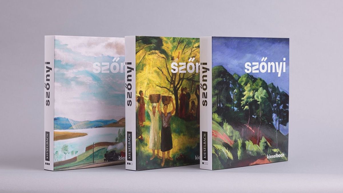 Ilyen vastag könyvet magyar festőről még senki sem látott