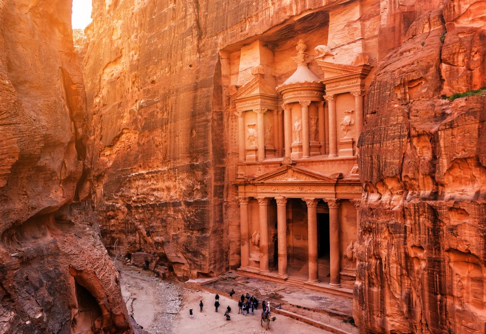 Al,Khazneh,(the,Treasury),At,Old,City,Petra.,Jordan