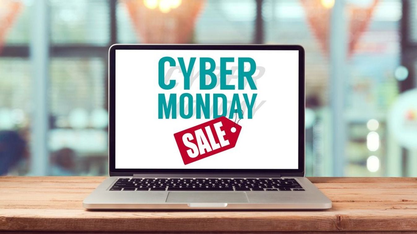 Cyber,Monday,Sign,On,Laptop,Computer.,Holiday,Online,Shopping,Concept.