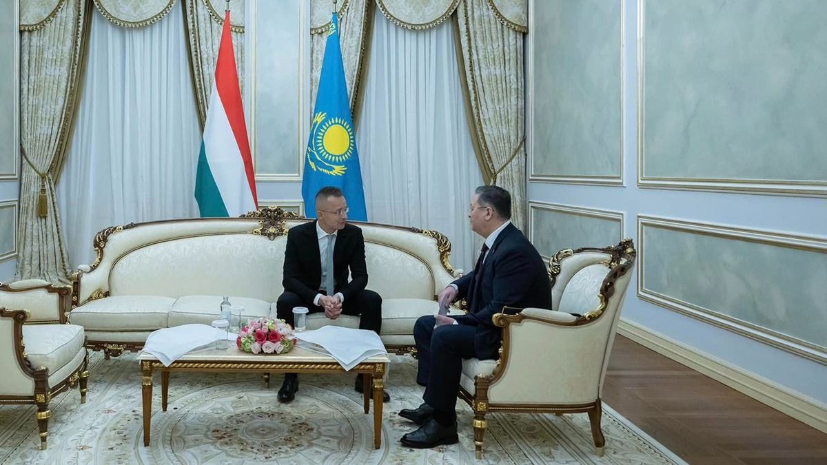 Szijjártó Péter: Kazahsztán fedezi Magyarország energiaszükségleteinek jelentős részét