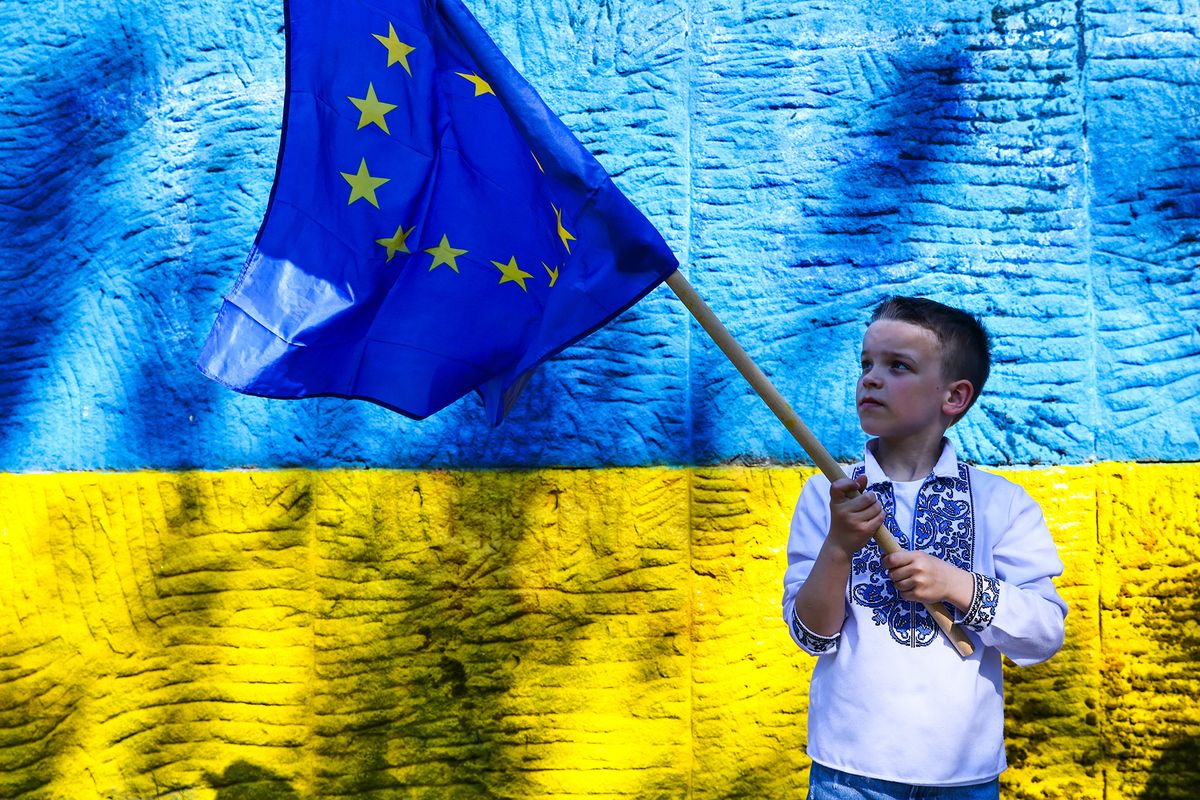 Ukrainian Kids Celebrate International Children's Day In Krakow, Poland