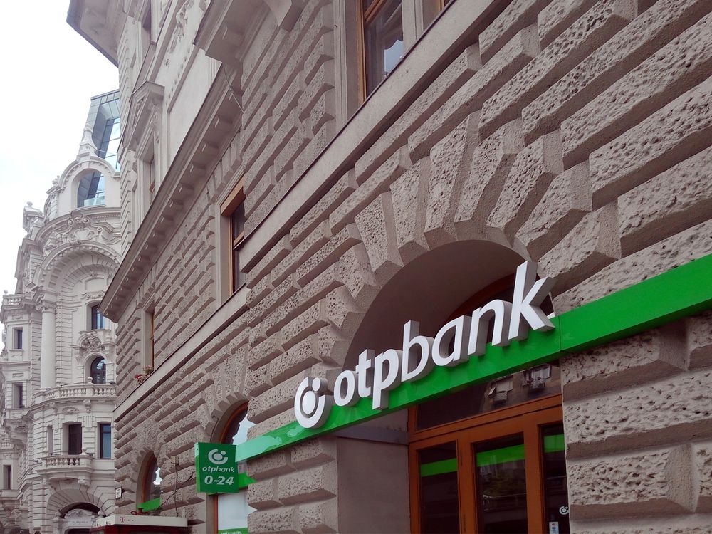 Budapest,,Hungary,-,June,1,,2018:,Otp,Bank,Is,The