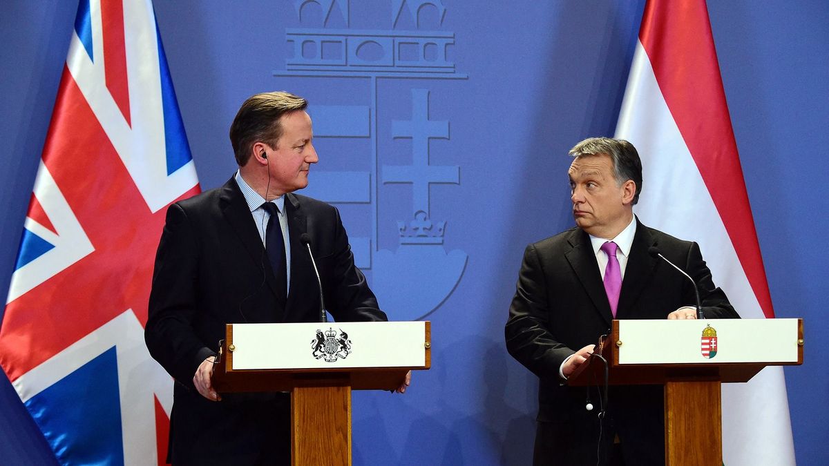Üdvözölte David Cameron visszatérését Orbán Viktor