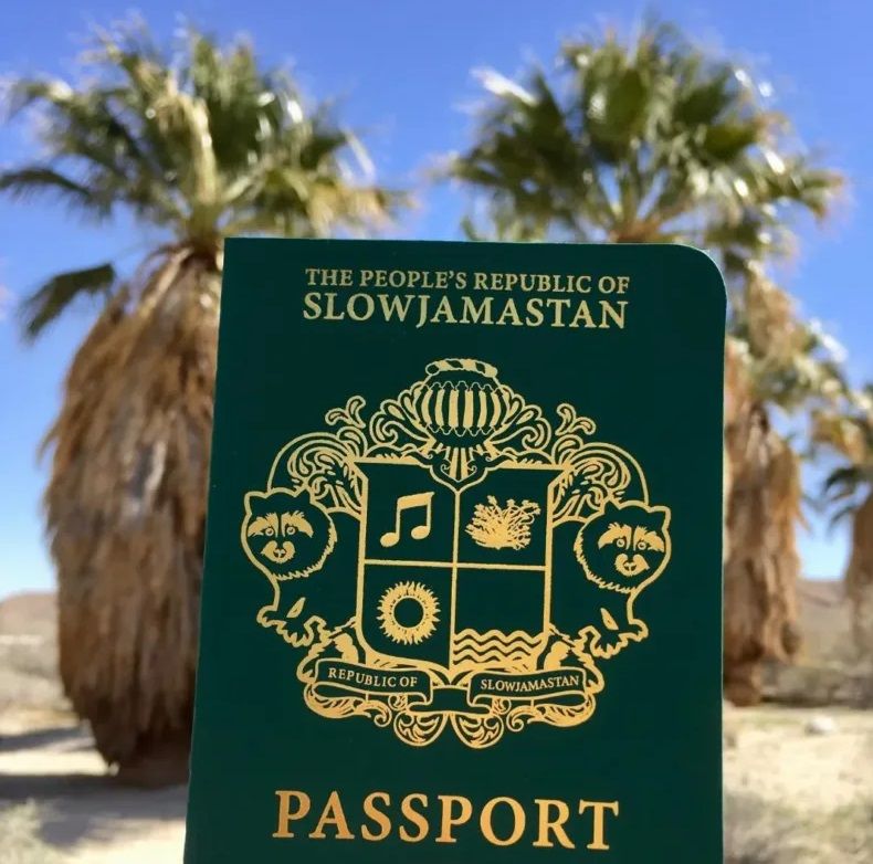 Slowjamastani Köztársaság
Black Friday állampolgárság útlevél