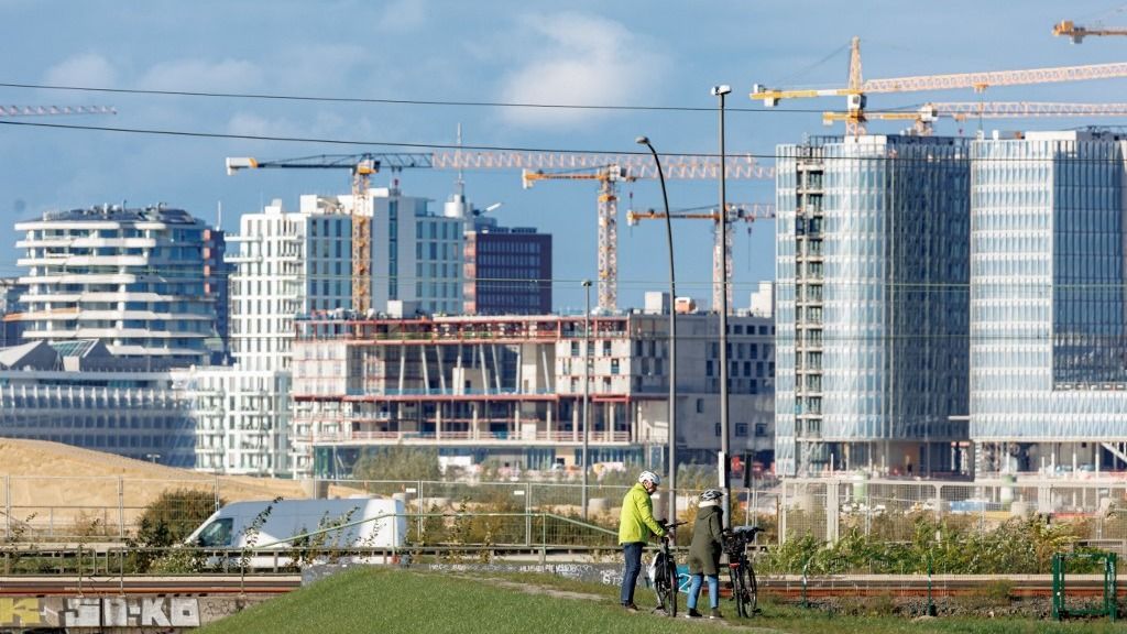 HafenCity construction site
