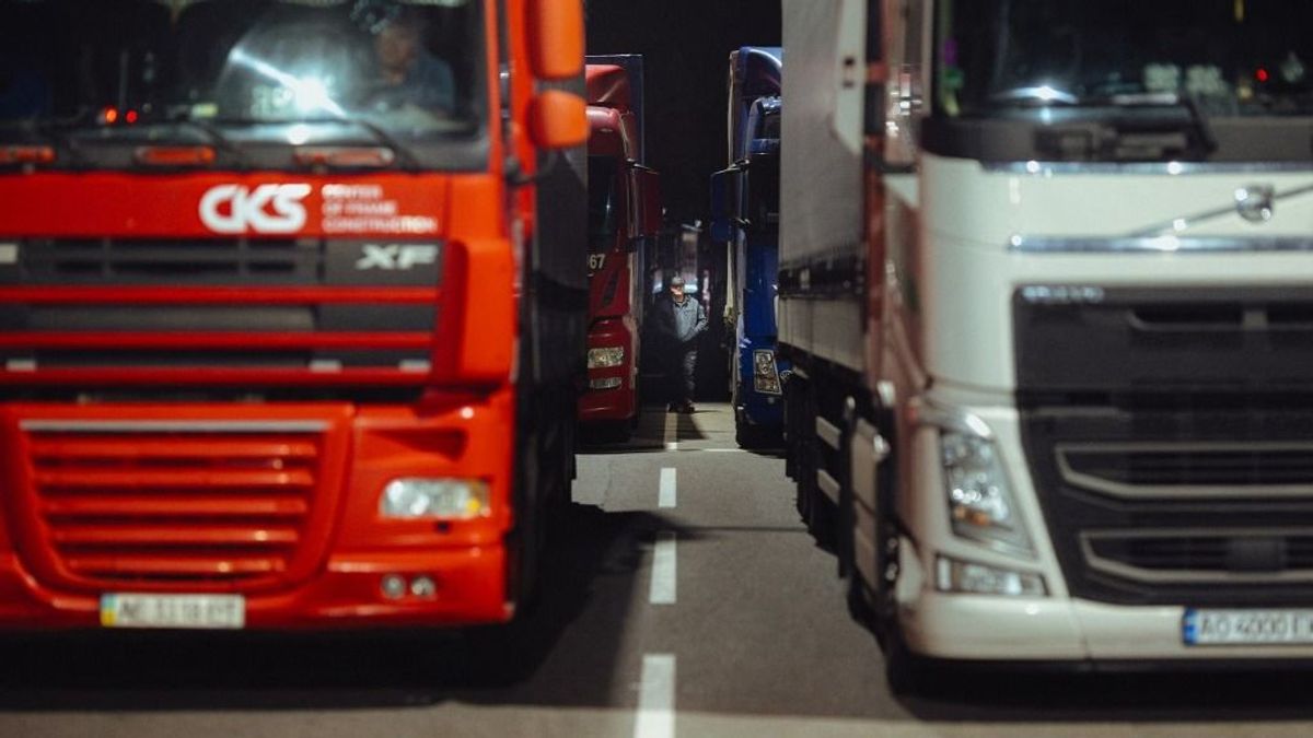 Kamionblokád Ukrajnában: válságosra fordulhat a helyzet