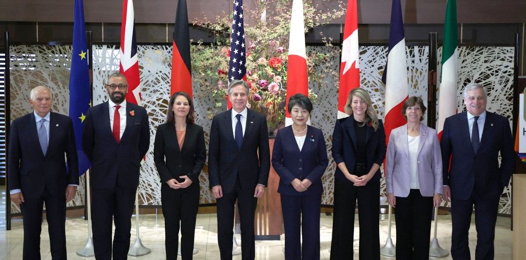 G7 Foreign Ministers’ Meeting in Tokyo, Japan
