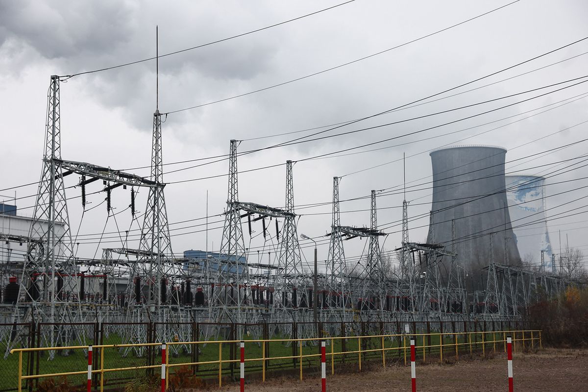 energiaár 
View of the combined heat and power plantin Krakow, Poland on November 26, 2022. (Photo by Jakub Porzycki/NurPhoto) (Photo by Jakub Porzycki / NurPhoto / NurPhoto via AFP)