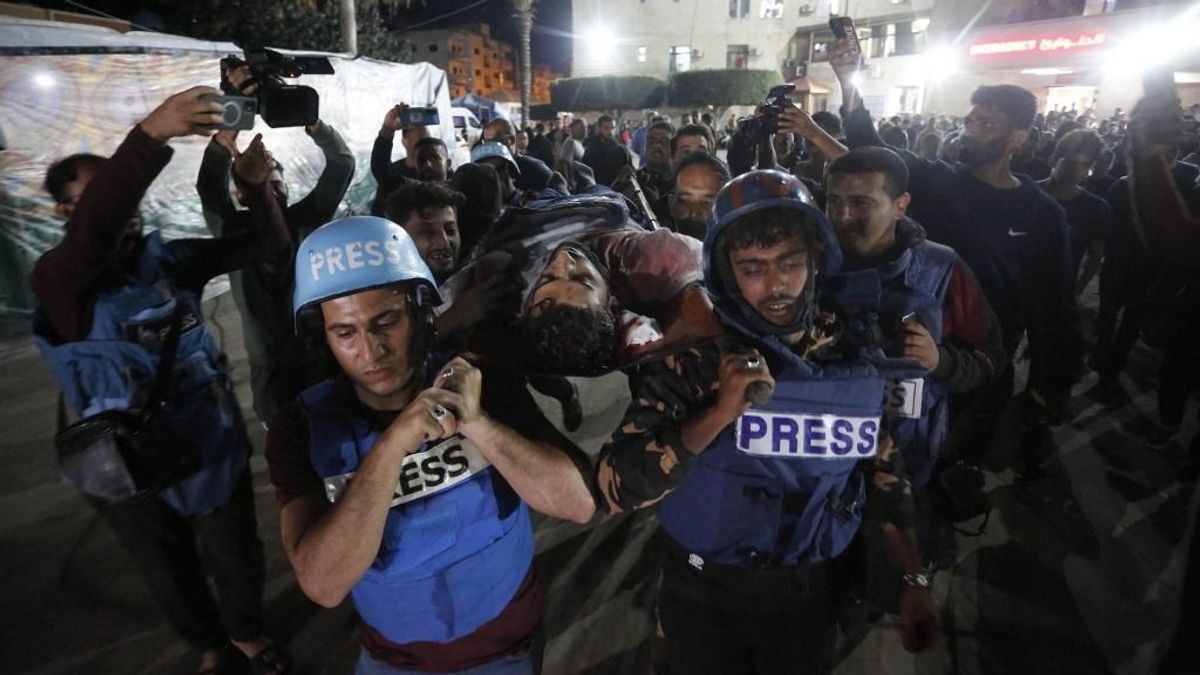 Már legalább 17 újságíró halt meg Gázában a háború kezdete óta